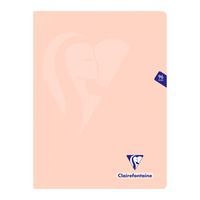 Mimesys PASTEL cahier piqué polypro 24x32cm 96p Q.5x5 + marge coloris assortis - Image 3
