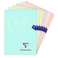 Mimesys PASTEL carnet piqué polypro 14,8x21cm 96p Q.5x5 coloris assortis - Image 6