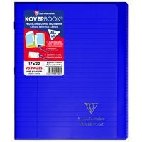 Koverbook piqué polypro transparent 8 couleurs ass 17x22cm 96p ligné + marge - Image 6