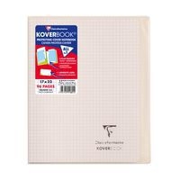Koverbook piqué polypro transparent 10 couleurs ass 17x22cm 96p Q.5x5 livré en boîte prêt-à-vendre - Image 6
