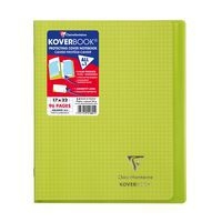 Koverbook piqué polypro transparent 10 couleurs ass 17x22cm 96p Q.5x5 livré en boîte prêt-à-vendre - Image 10