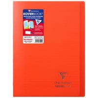 Koverbook piqué polypro transparent 8 couleurs ass 21x29,7cm 96p ligné + marge - Image 4