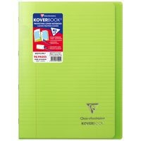 Koverbook piqué polypro transparent 8 couleurs ass 21x29,7cm 96p ligné + marge - Image 10