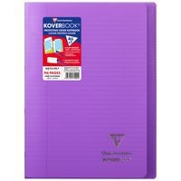 Koverbook piqué polypro transparent 8 couleurs ass 21x29,7cm 96p ligné + marge - Image 6