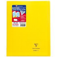 Koverbook piqué polypro transparent 10 couleurs ass 24x32cm 96p séyès livré en boîte prêt-à-vendre - Image 3