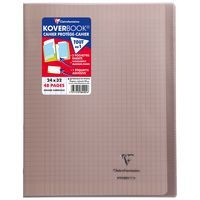 Koverbook piqué polypro transparent 10 couleurs ass 24x32cm 48p séyès livré en boîte prêt-à-vendre - Image 4
