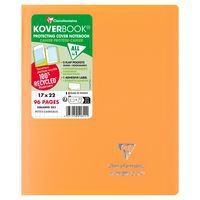 Koverbook piqué  couverture opaque en POLYPRO recyclé 9 couleurs ass 17x22cm 96p Q.5x5 livré en boîte prêt-à-v - Image 9