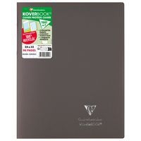 Koverbook piqué  couverture opaque en POLYPRO recyclé 9 couleurs ass 24x32cm 96p séyès livré en boîte prêt-à-v - Image 9