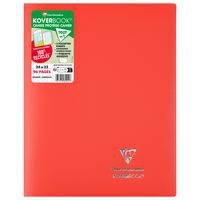 Koverbook piqué  couverture opaque en POLYPRO recyclé 9 couleurs ass 24x32cm 96p séyès livré en boîte prêt-à-v - Image 4