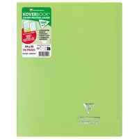 Koverbook piqué  couverture opaque en POLYPRO recyclé 9 couleurs ass 24x32cm 96p séyès livré en boîte prêt-à-v - Image 10