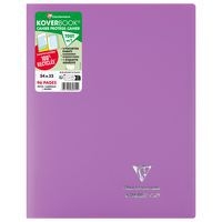 Koverbook piqué  couverture opaque en POLYPRO recyclé 9 couleurs ass 24x32cm 96p Q.5x5 livré en boîte prêt-à-v - Image 6