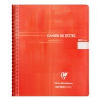 Koverbook textes reliure intégrale polypro transparent 17x22cm 148p séyès coloris assortis - Image 6