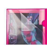 Koverbook NEON reliure intégrale enveloppante PP opaque 14,8x21cm 160p 5x5 coloris assortis - Image 8