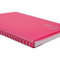 Koverbook NEON reliure intégrale enveloppante PP opaque 14,8x21cm 160p 5x5 coloris assortis - Image 6