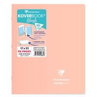 Koverbook BLUSH piqué PP bicolore opaque 17x22cm 96p ligné + marge coloris assortis - Image 6
