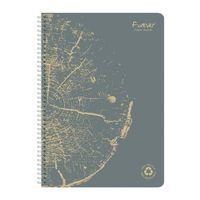 FOREVER premium, cahier reliure intégrale A4 90g recyclé 120p détachQ.5x5 coloris assortis - Image 7