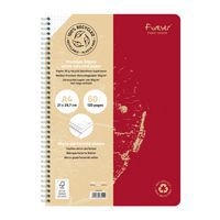 FOREVER premium, cahier reliure intégrale A4 90g recyclé 120p détachQ.5x5 coloris assortis - Image 10