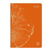 FOREVER premium cahier piqué 21x29,7cm 90g recyclé 96p ligné coloris assortis - Image 6