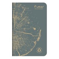 FOREVER premium carnet piqué 9x14cm 90g recyclé 96p Q.5x5 coloris assortis - Image 3