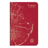 FOREVER premium carnet piqué 9x14cm 90g recyclé 96p Q.5x5 coloris assortis - Image 2