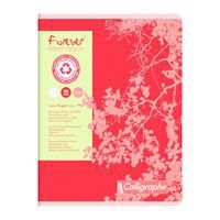FOREVER, Cahier piqué 17x22 96p séyès 70g recyclé - Image 3