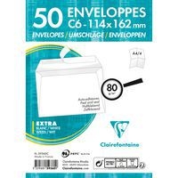 50 enveloppes auto.adh114x162 80g ss cello en box présentoir - Image 3
