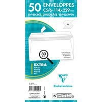 50 enveloppes auto.adh114x229 blanc 80g ss cello - Image 3