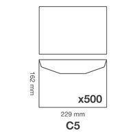Boite 500 enveloppes gommées 162x229 80g - Image 4