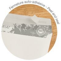 50 enveloppes 114x162 80g blanc recyclé, ss cello - Image 4