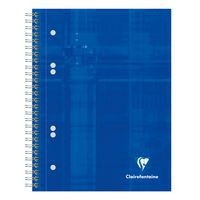 Cahier reliure intégrale 16x21cm 160p uni perfo6 trous - Image principale