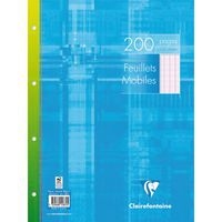 Feuillets mobiles sous film 24x32cm 200p séyès - Image principale