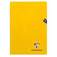 Mimesys cahier piqué polypro 21x29,7cm 96p séyès Jaune - Image principale