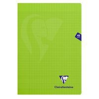 Mimesys cahier piqué polypro 21x29,7cm 48p séyès Vert - Image principale
