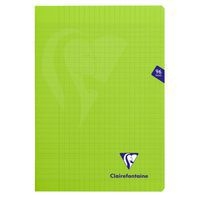 Mimesys cahier piqué polypro 21x29,7cm 96p séyès Vert - Image principale