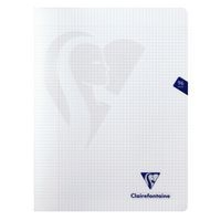 Mimesys cahier piqué polypro 24x32cm 96p Q.5x5 + marge coloris assortis - Image principale