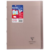 Koverbook piqué polypro transparent Gris 21x29,7cm 96p séyès - Image principale