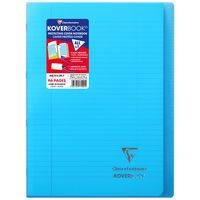 Koverbook piqué polypro transparent 8 couleurs ass 21x29,7cm 96p ligné + marge - Image principale