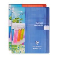 Koverbook t. P piqué polypro transparent 17x22cm 64p séyès-uni coloris assortis - Image principale