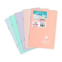 Koverbook BLUSH carnet piqué PP bicolore opaque 11x17cm 96p Q.5x5 coloris assortis - Image principale