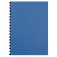 Age Bag  cahier reliure intégrale 21x29,7cm 100p ligné + marge bleu - Image principale