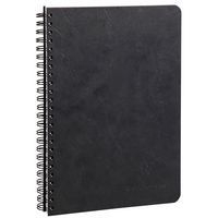 Age Bag  carnet reliure intégrale 14,8x21cm 100p 5x5 noir - Image principale