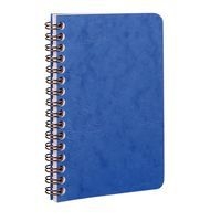 Age Bag  carnet reliure intégrale 9x14cm 100p ligné bleu - Image principale