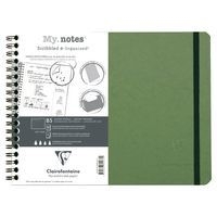 Age Bag My.Notes cahier reliure intégrale à marge détachable 25x19cm 120p détachDOT vert - Image principale