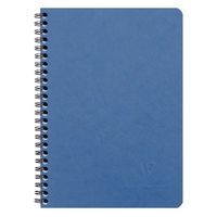 Age Bag carnet reliure intégrale à poches 14,8x21cm 120p détachligné bleu - Image principale