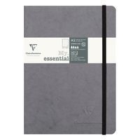Age Bag My.Essential carnet cousu dos carré 14,8x21cm 192p DOT Gris papier ivoire 90g - Image principale