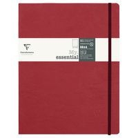 Age Bag My.Essential carnet cousu dos carré 19x25cm 192p DOT Rouge papier ivoire 90g - Image principale