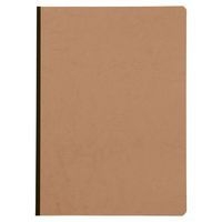 Age Bag cahier broché 21x29,7cm 192p 5x5 tabac - Image principale