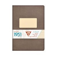 1951 cahier piqué Noir 14,8x21cm 96p ligné - Image principale