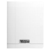 8000 POLYPRO, Cahier piqué incolore 17x22cm 140p séyès 90g - Image principale
