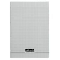 8000 POLYPRO, Cahier piqué gris 21x29,7cm 96p séyès 90g - Image principale